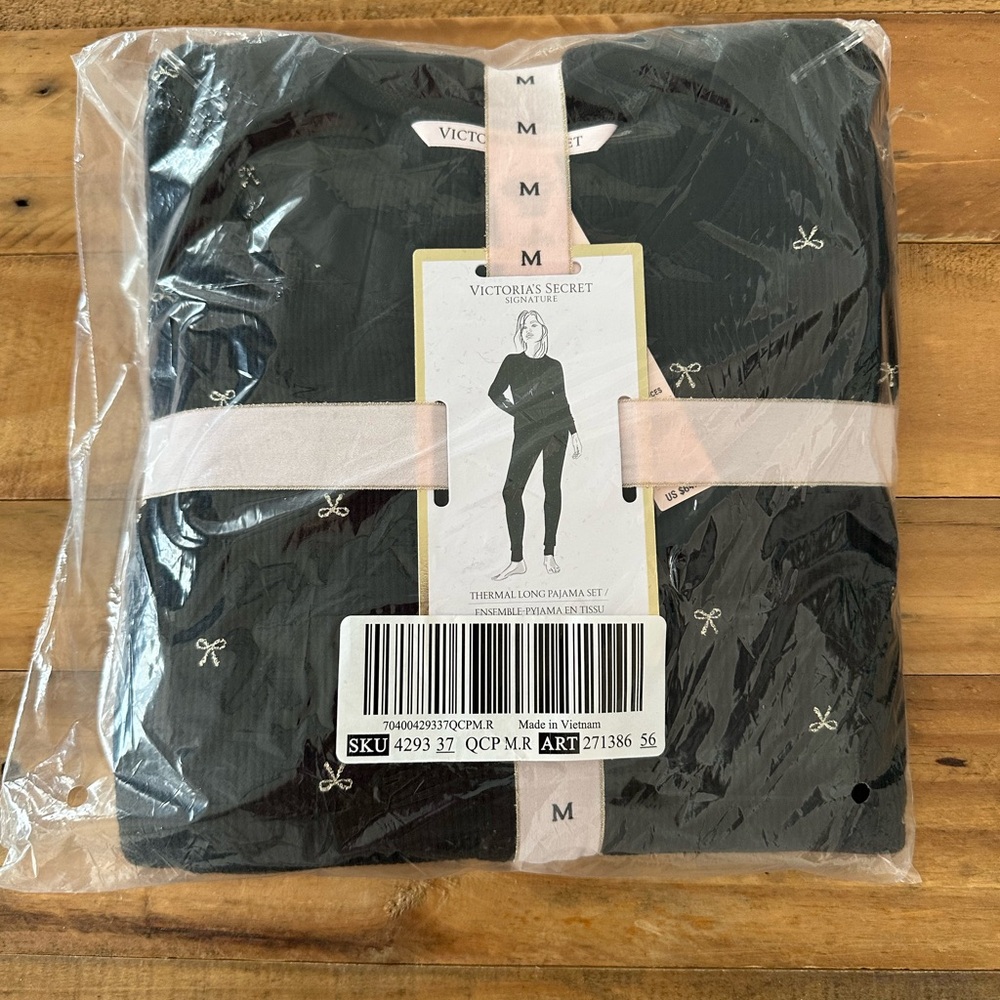 Victoria’s Secret Thermal Long John Pajama Set - Picture 4 of 5